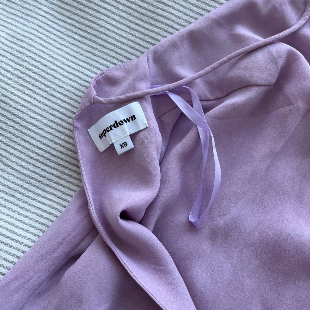 superdown Lavender Backless Dress - Picture 6 of 6